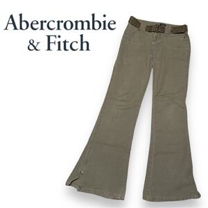 A&F | Olive Cargos, size 0